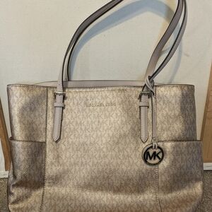 Michael Kors Metallic Gold Tote